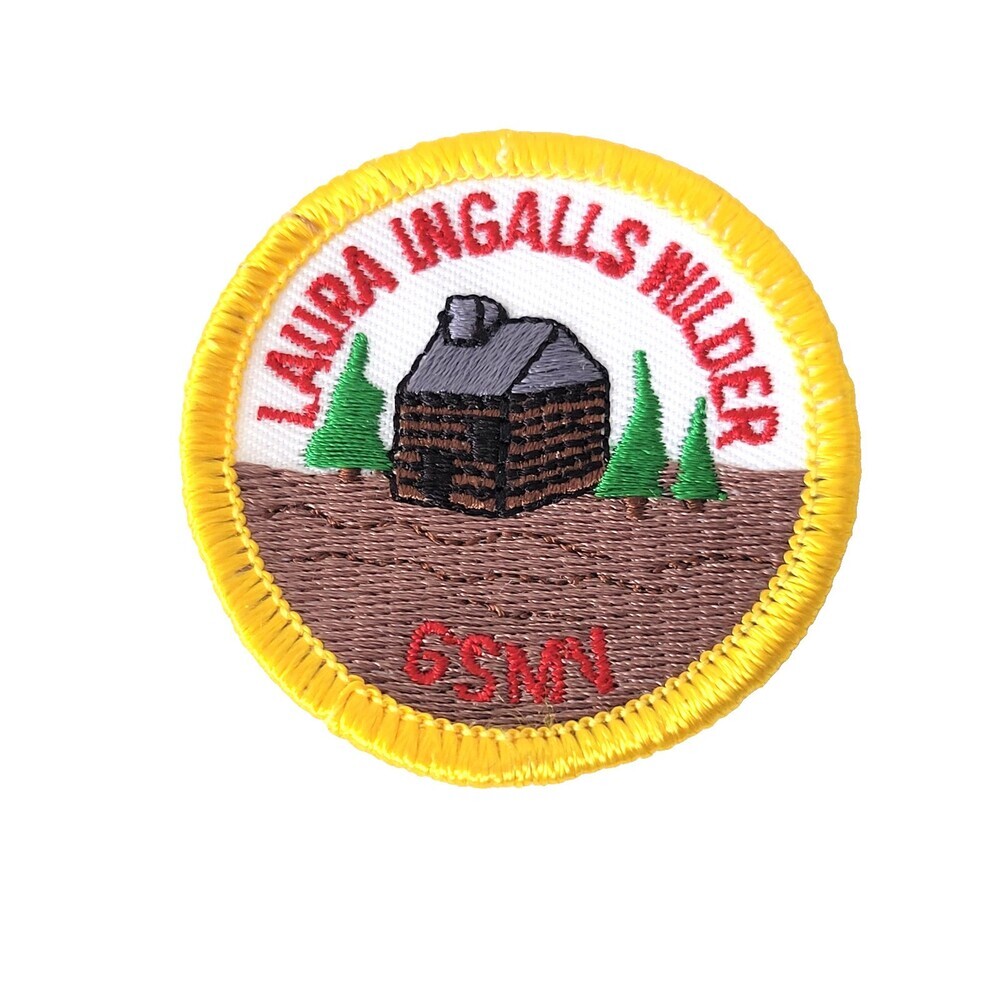 Girl Scouts of the Virginia Skyline Area Laura Ingalls Wilder GSMV GSA Patch - Picture 1 of 1
